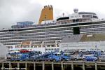 ID 6154 ARCADIA (2005/83781grt/IMO 9226906) alongside at Auckland's Queen Wharf at the beginning of her maiden call on 17 February 2010. Queens Wharf is currently, and has been for some considerable number of...